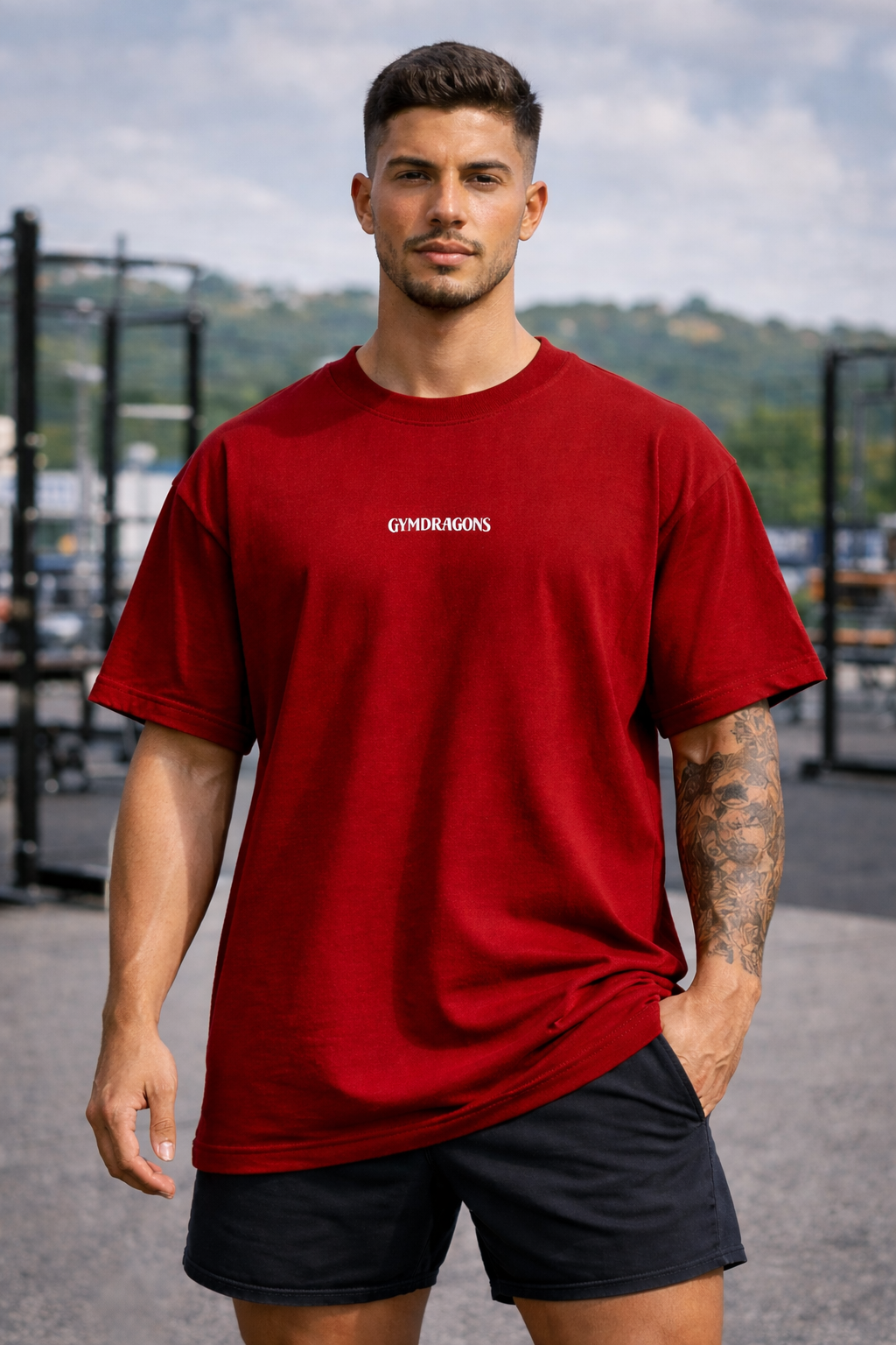 Tactical Oversized T-Shirt | Men