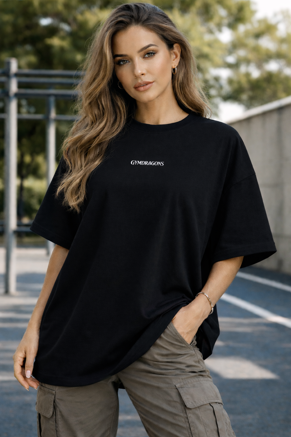 Tactical Oversized T-Shirt | For Her